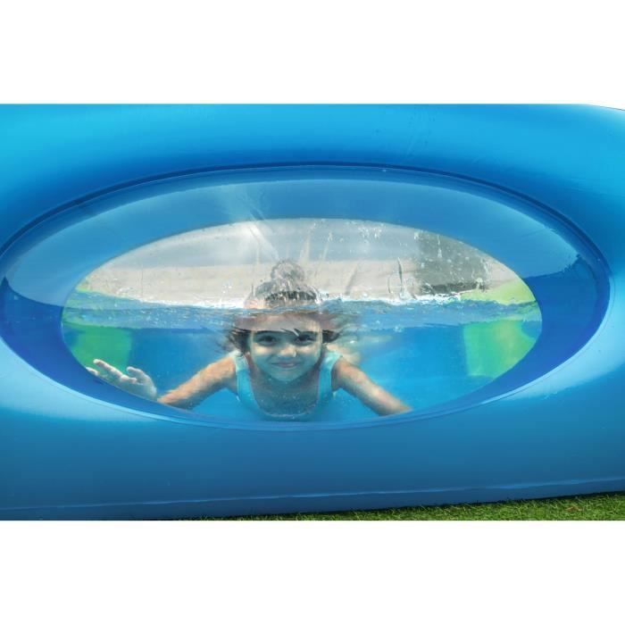 Piscine Gonflable - Bestway - Window - 168x168x56 cm - Carré - Matériaux durables