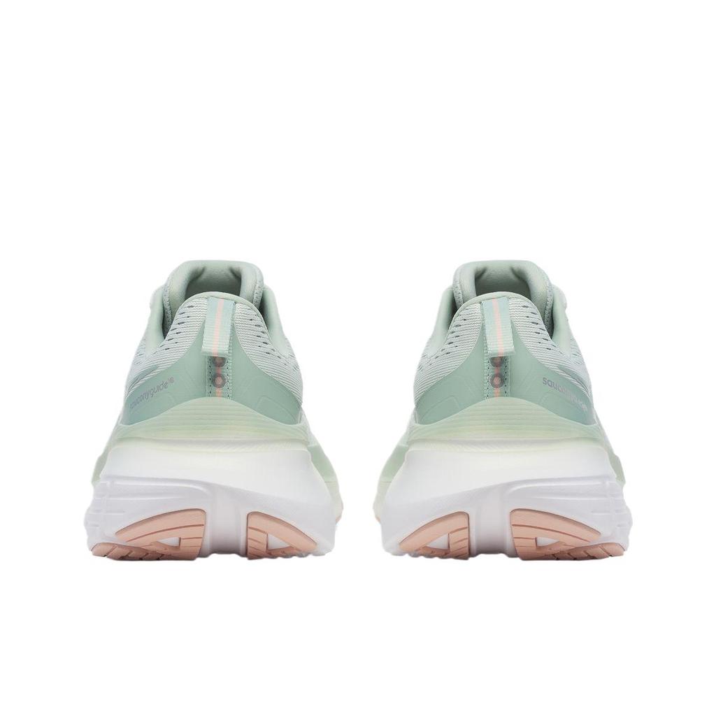 Saucony Women's Guide 18 White Mist Pink Running Shoes S10998-221