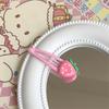 Cute Strawberry Snap Hair Clip Lovely Hairpins Combination Hairpins for All Hair Headpieces Pink Y2K Girls