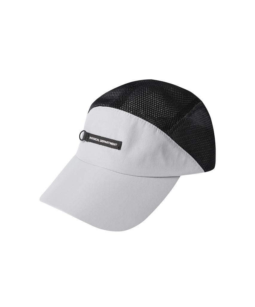 PHYSICAL DEPARTMENT Nylon Mesh Mix String Cap Light Grey