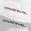 AABJD1 Car 3D Metal For KIA Carnival KA4 Hybrid GT Line Body Emblem Badge Decals Auto Tail Sticker Decorative Accessories