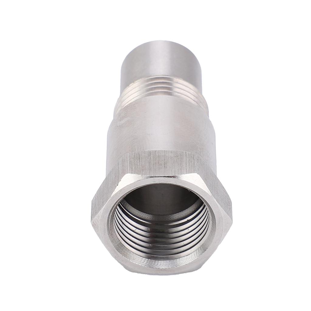 Satainless Steel Oxygen O2 Sensor Spacer Adapter Bung Catalytic Converter Fix Check Engine Light M18 x 1.5
