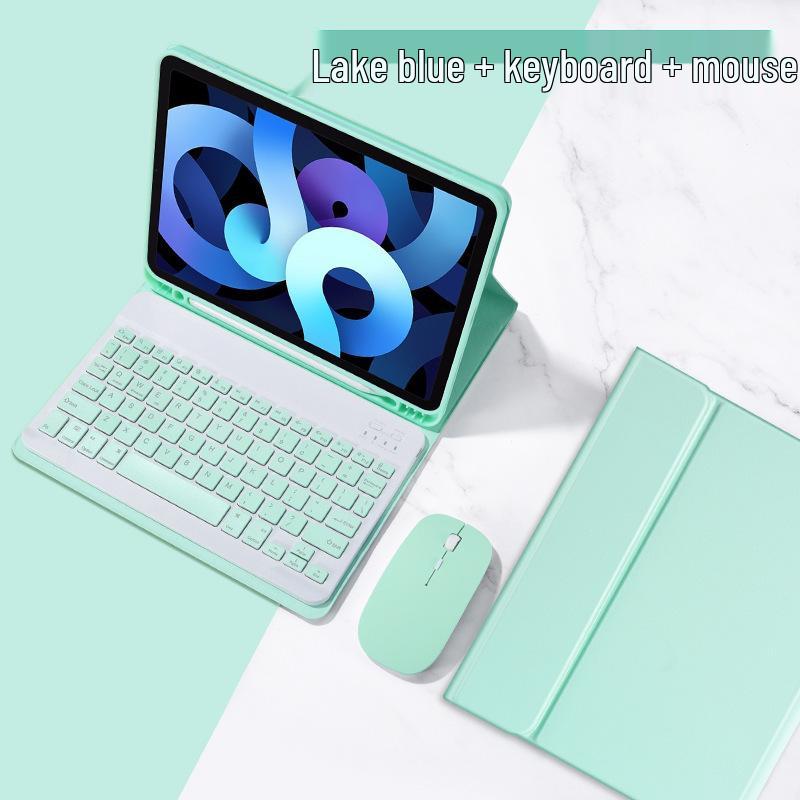 iPad 10.2/Pro 11 Keyboard Case, Air 4 Silicone & Leather Cases. Suitable for 9.7 inch Air and Air 4.
