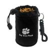 Portable Pet Training Waist Bag Drawstring Leak-proof Dog Treat Bag with Hook Multi-functional Puppy Snack Reward Bag