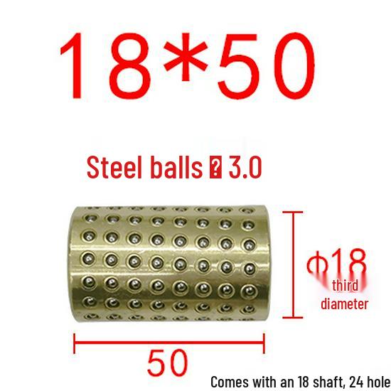 Golden Copper Ball Bearing Cage Mold Guide Bush Holder