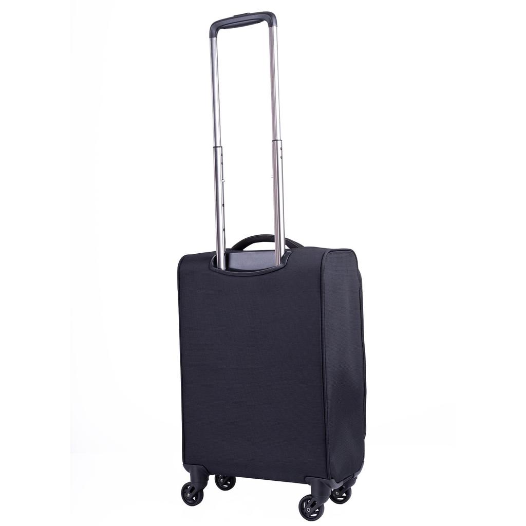 Carry Case Fly III Suitcase Soft Carry Case Ultra Lightweight Zipper TSA Lock Dial Type 27 L Black X Black [Hideo Wakamatsu] Carry-on 85-76700