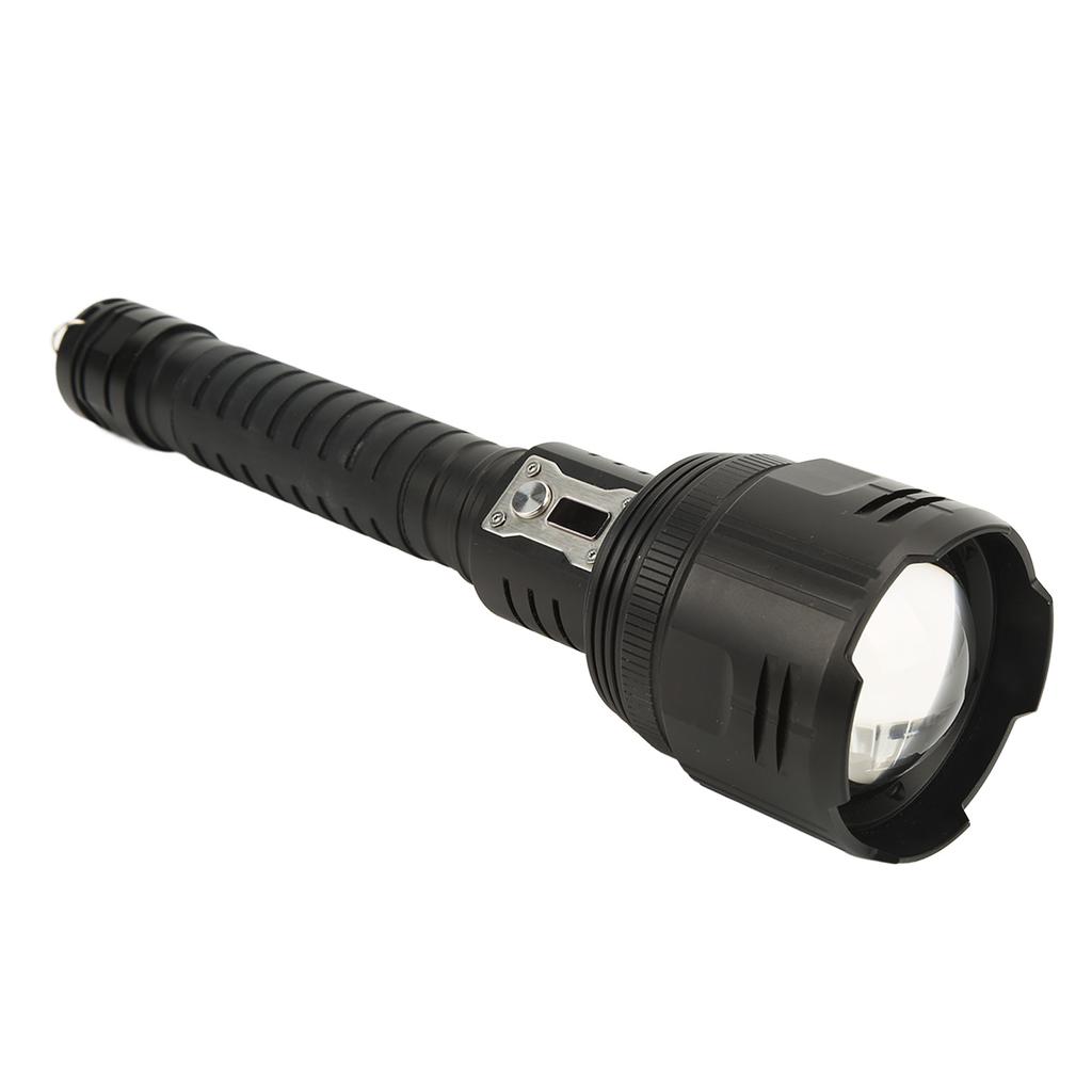 XHP360 LED Flashlight 5000LM Zoomable Rechargeable IPX4 Waterproof Flashlight for Outdoor Emergency
