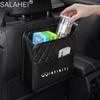 For INFINITI EX25 FX35 Q30 Q50 FX37 QX55 QX70 FX45 FX50 Leather Car Storage Travel Hanger Organizer Storage Bag Auto Accessories XX555