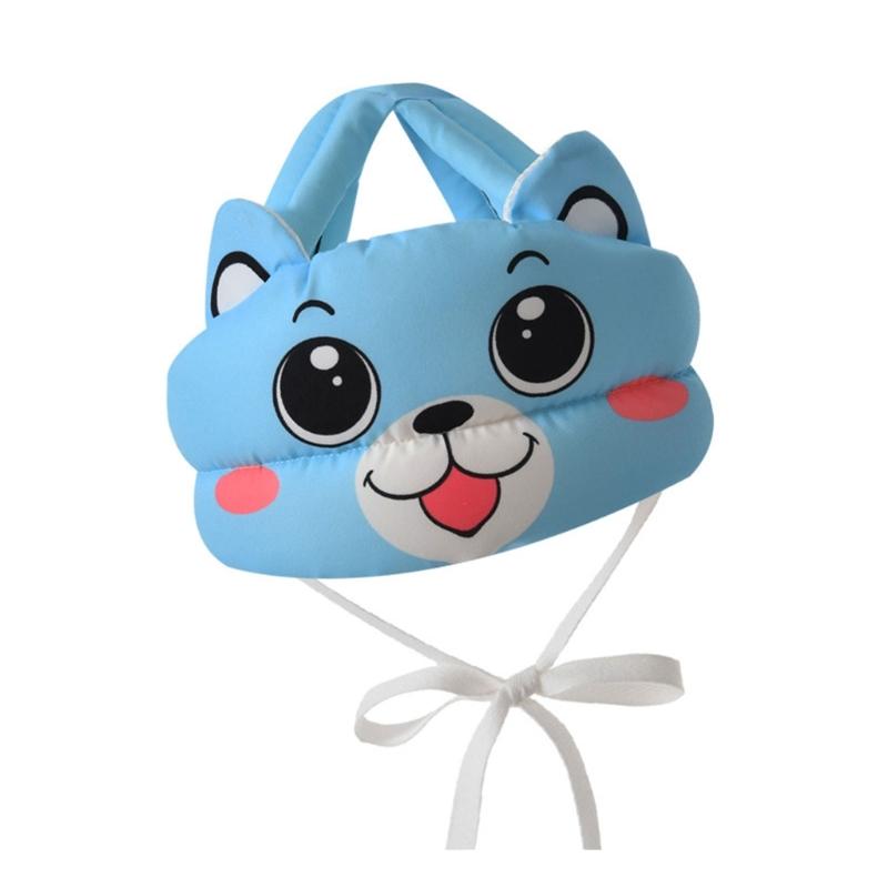 Baby Drop-resistant Helmet Protective Hat Baby Learn to Walk Caps Cute Toddlers Hat Collisionproof Hat for 0-36 Month