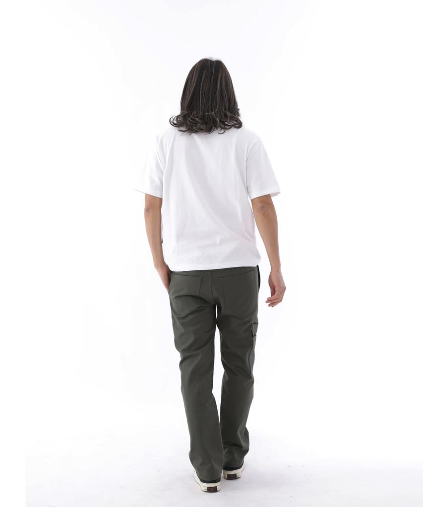 Seinteukeulu Straight Two-Layer Cargo Pants St2-309C Khaki
