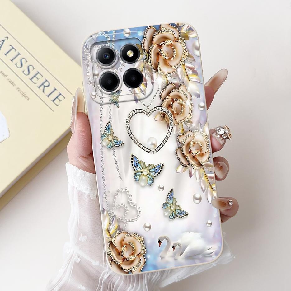 For Honor X8b Case X8a X8C Fashion Candy Painted Cover Shockproof Phone Case For Honor X8C X 8a 8B HonorX8a HonorX8b Soft Fundas