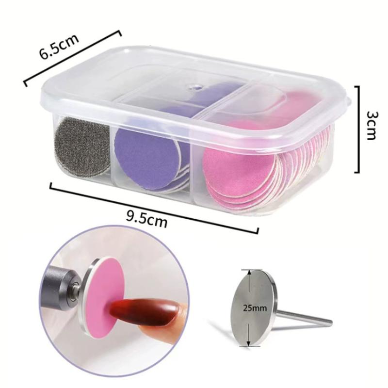 Foot Dead Skin Sandpaper Replaceable With Disc Pedicure Polishing Disc Cuticle Calluse Remover File Electric Pedicure Tools