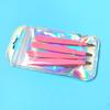 High-Quality Stainless Steel Black Eyebrow Tweezers Set for Multi-Purpose Hair Removal.