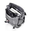 High-Capacity Reflective Casual Backpack with Multifunctional Design