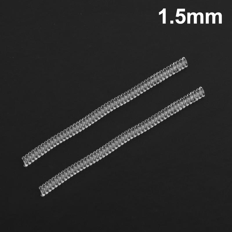 

10 Pcs Transparent Easy Fixed Anti Slip Fall Off For Eyeglasses Elastic Durable Soft Tpu Prevent Allergies Sunglasses Ear Hooks as the picture