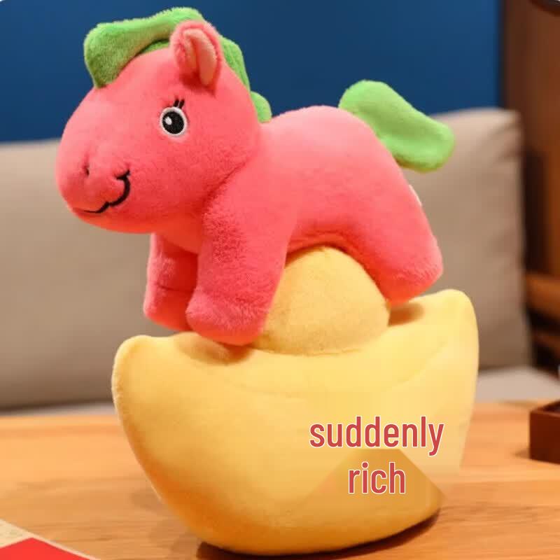 Auspicious Horse Wealth Figurine
