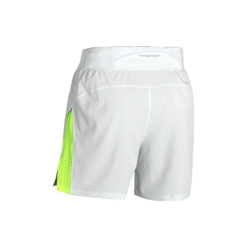 Under Armour Logo Slim Fit Color Block Elastic Sports Shorts Men shorts Gray 1376509-006