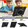 Heavy Duty Case Universal for Samsung Galaxy Tab S8 S7 Plus FE 12.4 SM-X800 X806 SM-T730 T735 T736 T970 T975 T976 Rotating Cover