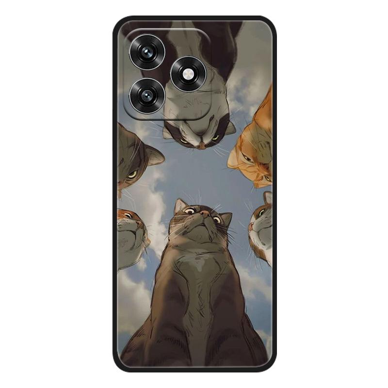 For Honor X5c Soft Silicone Shell Protective Cover Honor Play10A 4G Cool Animal Cartoon Pattern Phone Case For Honor X5C Plus