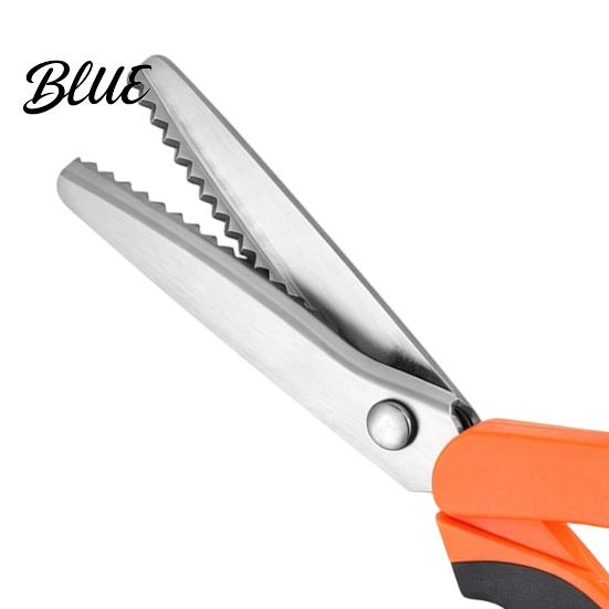 Zigsag Scharen voor Stof Zigzag Naaischaren Roestvrij Staal Getand met Ergonomisch Handvat Quilten En Knutselen Scharen Handheld Randknippen