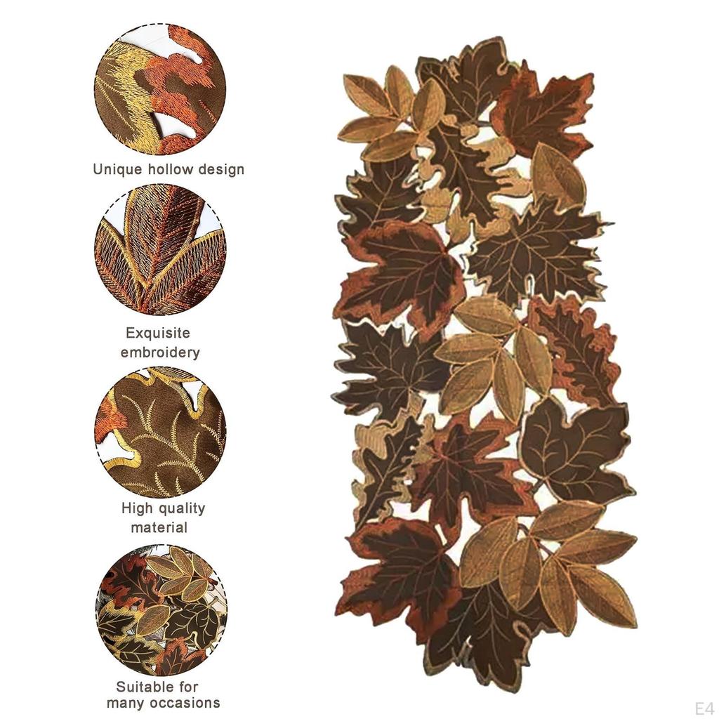 Fall Thanksgiving Table Mat Autumn Theme,Tabletop Decoration,Party Home Kitchen Farmhouse Harvest
