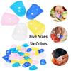 5-10pcs/Lot Multifunctional Silicone Thimbles Hollowed Out Breathable Protective Finger Sleeve DIY Crafts Sewing Accessories