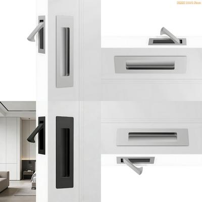 K1AE 2 Units Invisible Drawer Knobs Streamlined For Modern Kitchen And Bathroom Openings