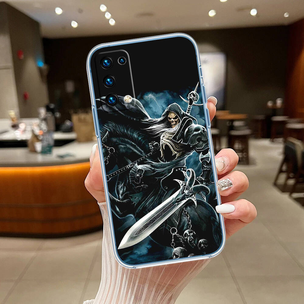 Skeleton Skull Phone Case for Motorola G14 G15 G24 G30 G31 G32 G34 G41 G42 G51 G52 G50 G60S G60 G62 G72 G71 G73 G84 G85 G200 E32