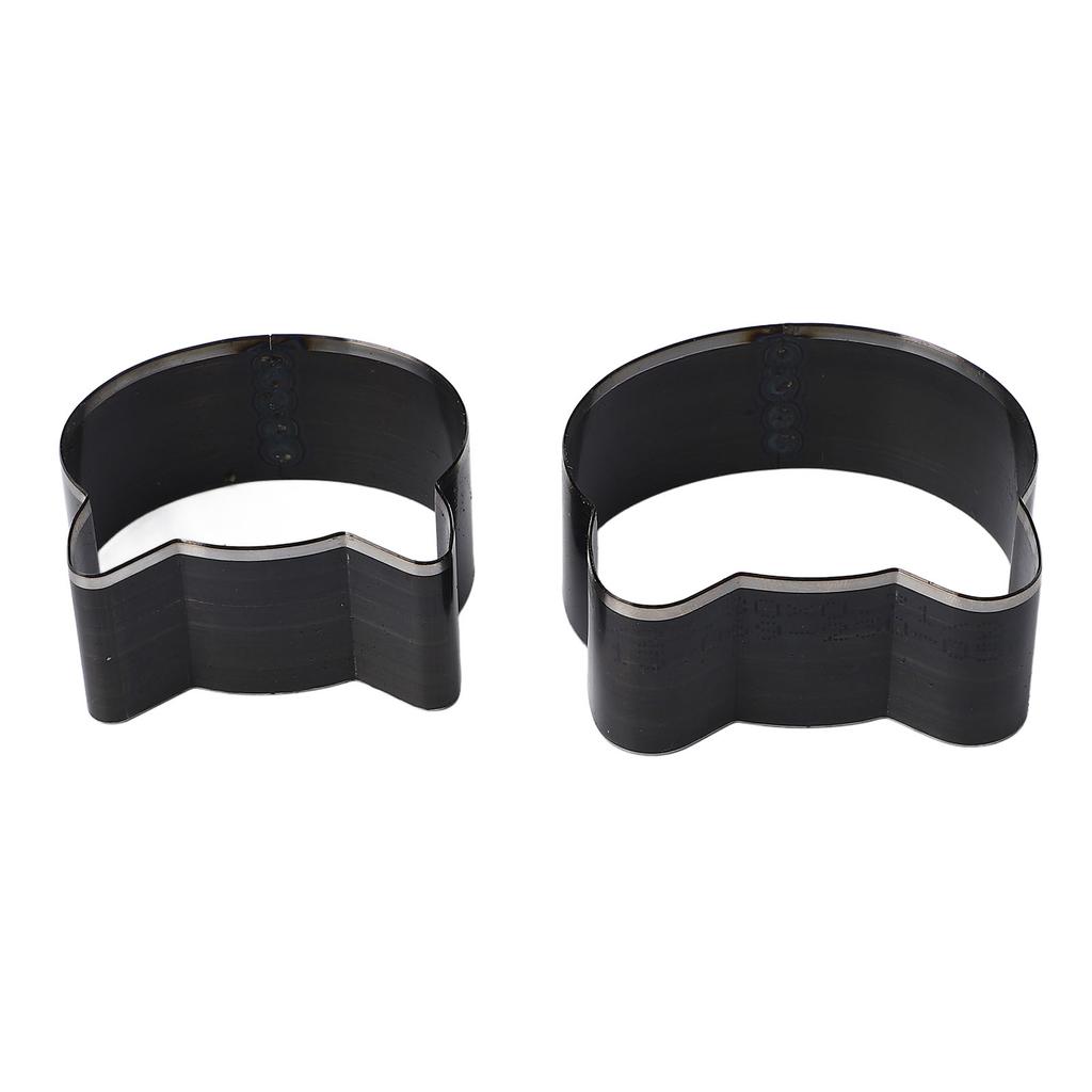 2 Buc Formă Cap de Pisică Matriță din Piele 57x57x23mm 50x50x23mm Oțel Aliat Animal Matriță de Tăiat Piele pentru Cr