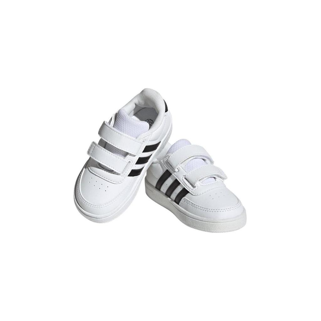 Adidas Focus Breathein Breaknet 2.0 Synthetic Leather Abrasion Resistant Low top Skateboard Shoes White HP8970
