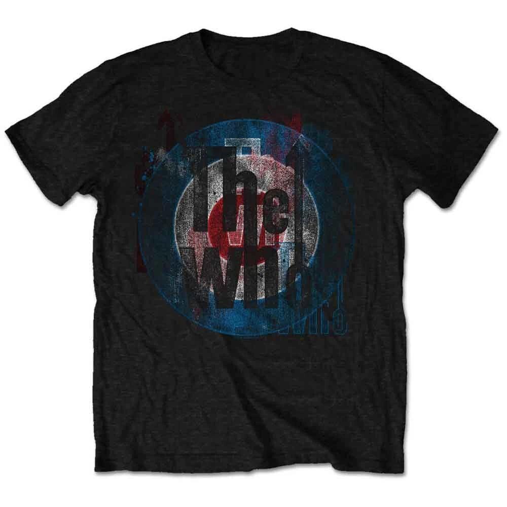 The Who Target Texture T-Shirt Black New XL