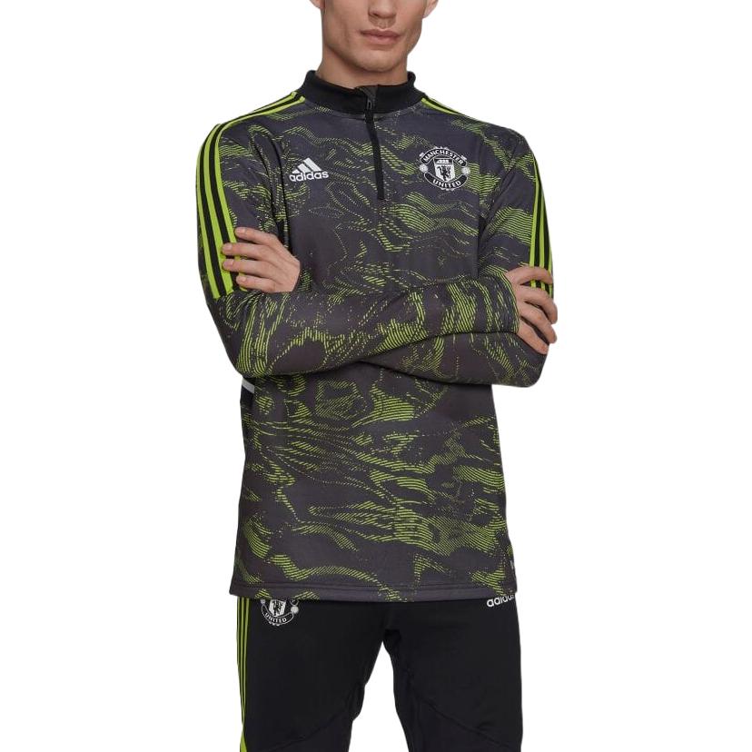 adidas Manchester United Soccer Jerseys Men's Camouflage Moderate Straight Fit HE6686