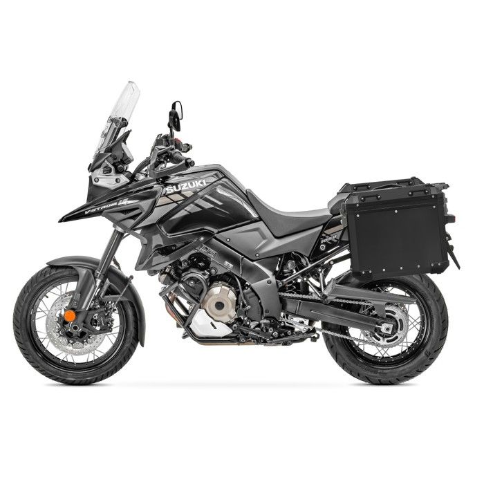 Aluminium Seitenkoffer-Set für BMW R 1200 GS 13-18 GX45 schwarz