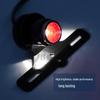 Retro Round Motorcycle Brake Tail Light - Jewel Design