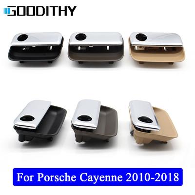 LHD Left Hand Driver Car Front Passenger Side Black Glove Box Lock Storage Box Handle For Porsche Cayenne 2010-2018