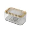 Large Capacity Wet Wipes Box with Spring Plate Plastic Mask Storage Box Tissue Box  Desktop