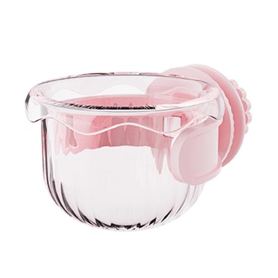 

Parrot Feeder Birdcage Food or Water Dispenser Splash-proof Hanging Feeder Bowl розовый