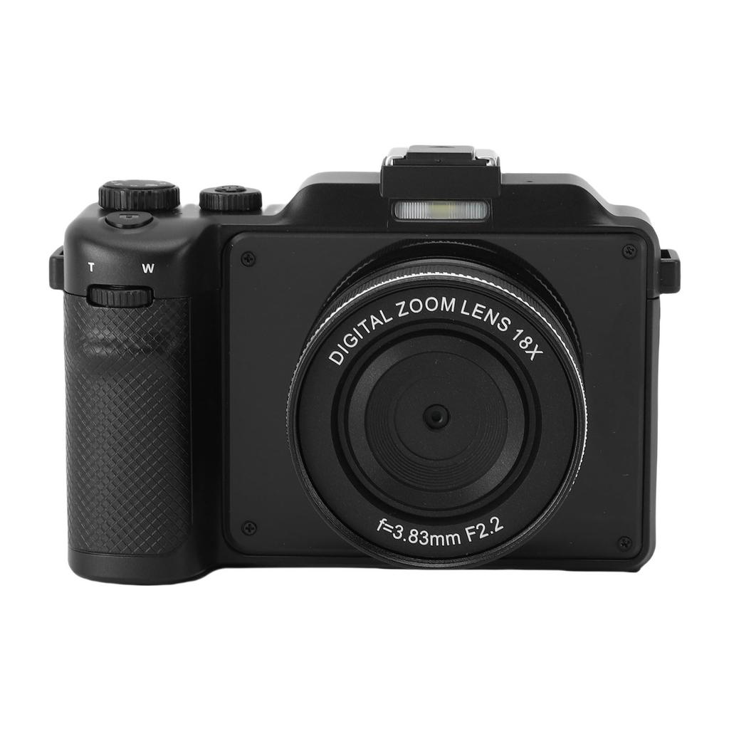 5K Digital Camera HD 80MP WiFi Front Rr Lens 18X Digital Zoom Vlog Camera Anti Shake with Hand Strap for Photography Video