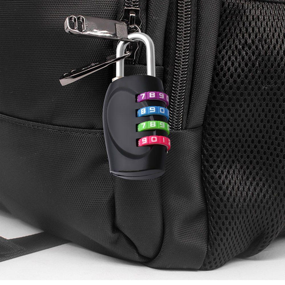 Accessories Zinc Alloy 4-digit Number Password Lock Combination Padlock Color Padlock Window Door