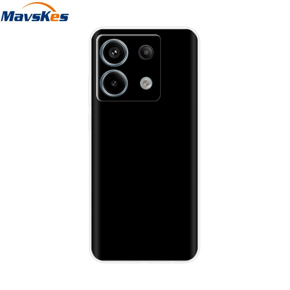 

Phone Case For Xiaomi Redmi Note 13 Pro 5G Back Cover Cute Shockproof Soft Clear Silicone TPU For Redmi Note13 Note 13 Pro Funda Redmi Note 13 Pro 5G