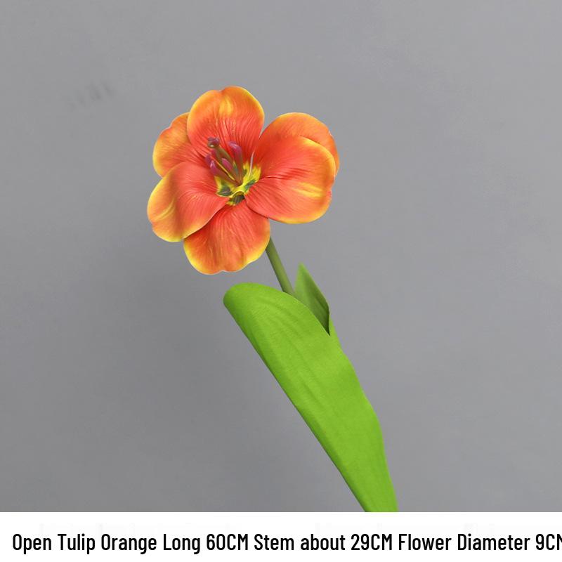 Wedding Aisle Decor: Orange Artificial Hydrangea Bouquet