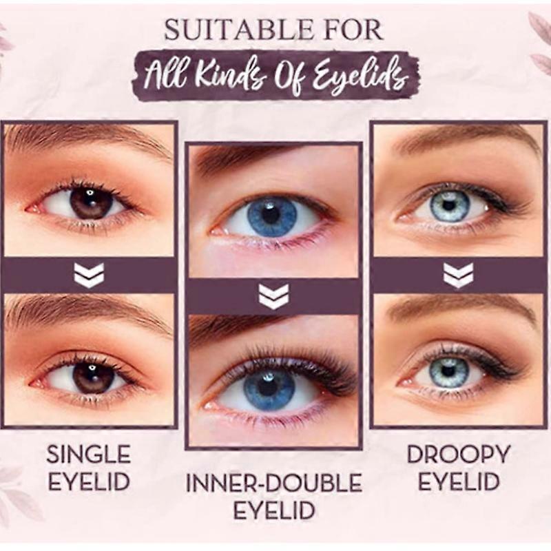600Pcs/Box Big Eyelid Tape Sticker Double Fold Self Adhesive Eyelid Tape Stickers S/L Makeup Clear Beige Invisible Tool