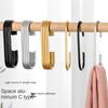 Double C-hook C-Shape Hook Multifunction C Shaped Drying Hooks New Storage Hangers  Home