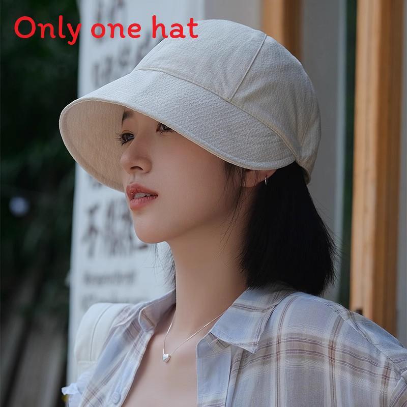 

Summer Womens Sun Hat With Wide Brim And Adjustable Cotton Shield For Outdoor Protection бежевий