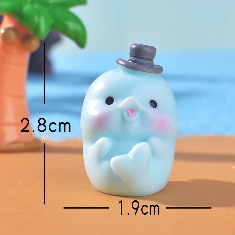 Mini Decorative Items Cute Little DolphinsMarine Animals and Aquarium Decoration Accessories
