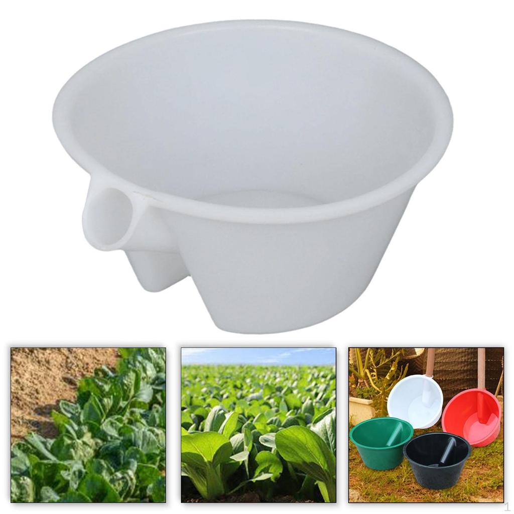 Garden Watering Bath Spoon Cup Fertilizing,Dipper,Multipurpose Water Ladle Tool Bucket for