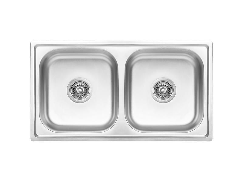 Doppelspüle Metall Standard Len