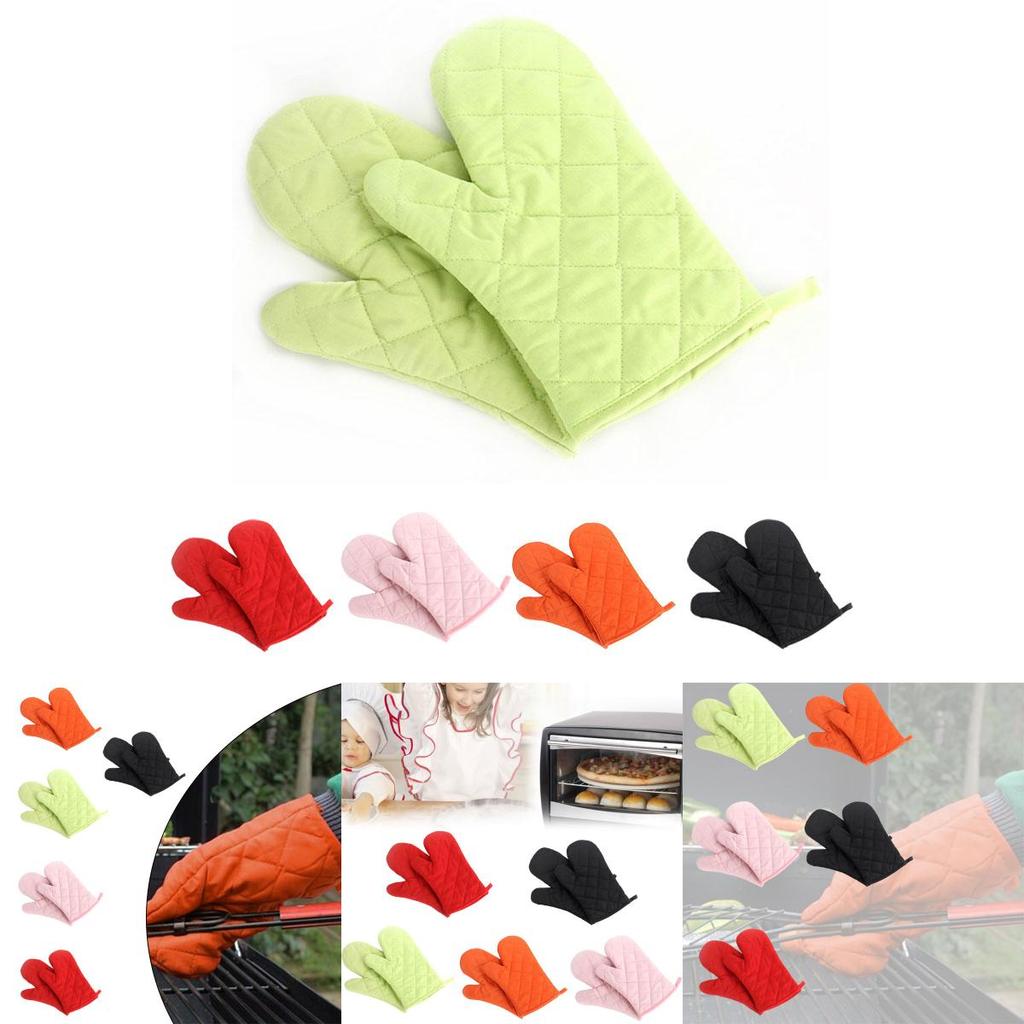 Verdickte Mikrowellenhandschuhe Backofen Spezial Hitzebeständig Rutschfest Hochtemperatur Beständig Küchenhandschuhe