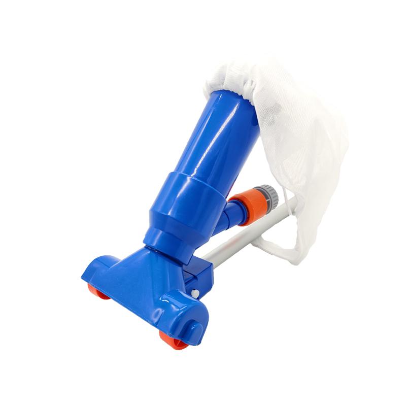 

Swimming Pool Cleaning Net Set Deep Cleaning Brush Handle Vacuum Suction Head for Pool with US Plug синій