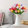 3/5Pcs Tulip Artificial Flowers Bouquet 33CM Fake Flowers for Home Decor Garden Wedding Marriage Decoration Flower Arrangement